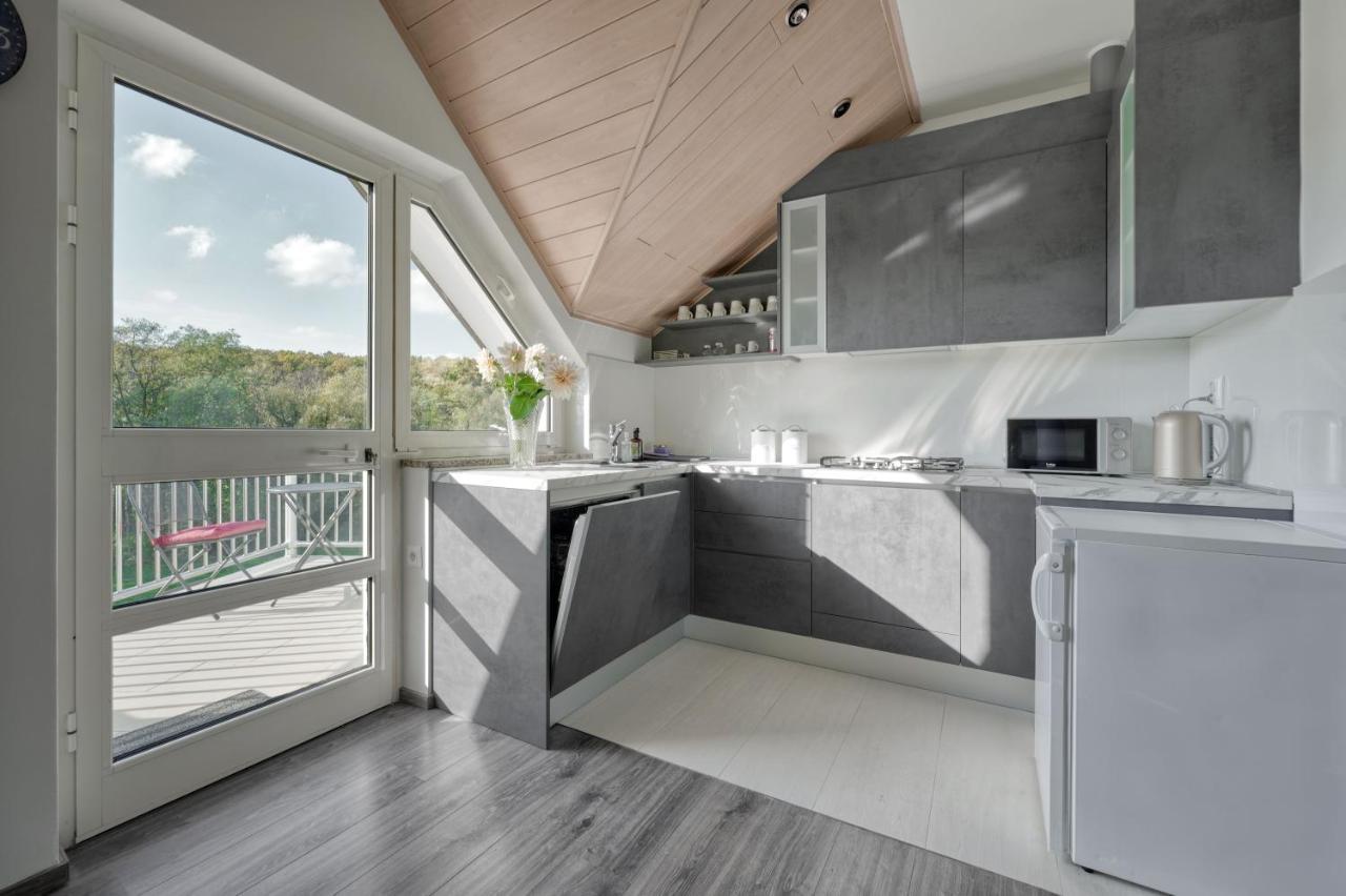Astarea - Luxe Penthouse In Nature - Jacuzzi - Free Private Parking - Terrace & Balcony - Peace Zagreb Eksteriør bilde